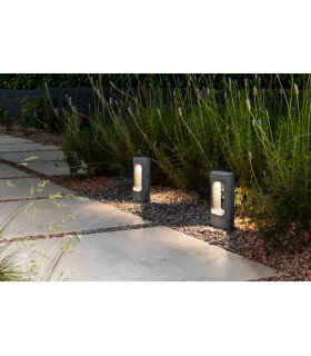 Totem 285 Grey LED Bollard Lamp 3000K 6.5W 3000K IP55-2