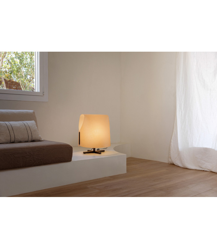Luang Medium Black Camel Table Lamp-2