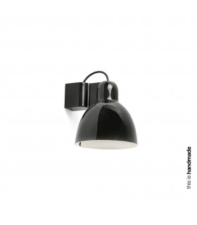 Venice Black Dome Wall Lamp-1