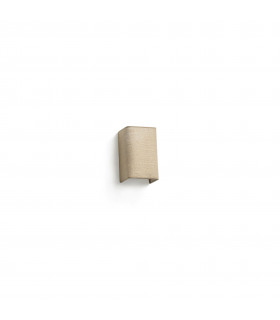Otton Rectangle Jute Up Down Wall Lamp Vertical-1