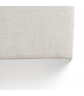 Otton Rectangle Linen Up Down Wall Lamp Vertical 2 Light-2