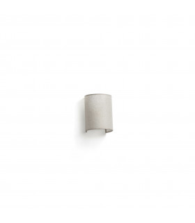 Otton Round Linen Up Down Wall Lamp Vertical-1