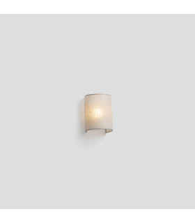 Otton Round Linen Up Down Wall Lamp Vertical-2