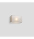 Otton Rectangle Horizontal Linen Wall Lamp 2L-2