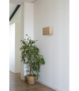 Otton Rectangle Horizontal Jute Wall Lamp 2L-2