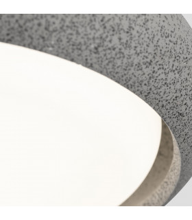 Anga 240 Dark Grey LED Ceiling Lamp 18W 2700K IP44-2