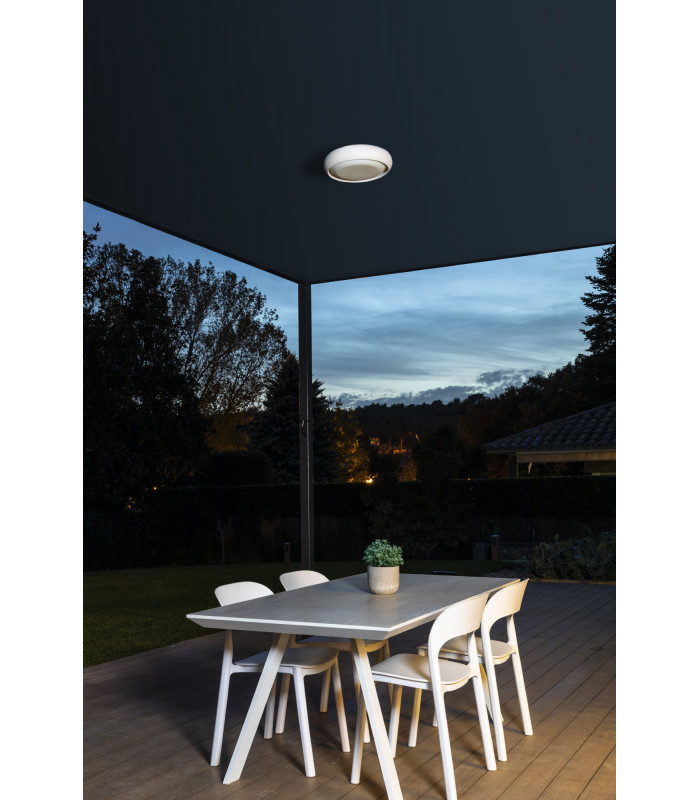 Anga 295 White LED Ceiling Lamp 24W 2700K IP44-2