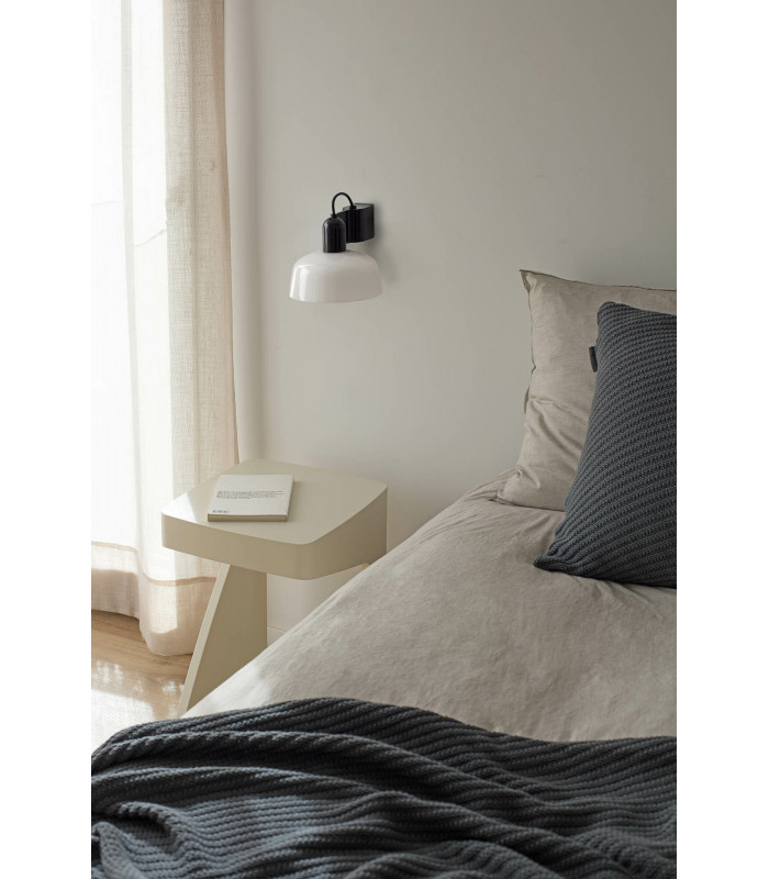Tatawin White Dome Wall Lamp-2