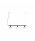 Tatawin Lineal Small White Lineal Dome Pendant Lamp-1