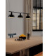 Tatawin Lineal Small Black Lineal Dome Pendant Lamp-2