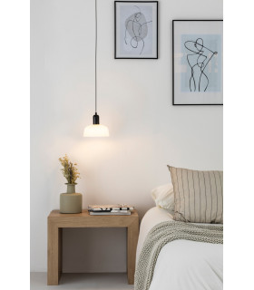 Tatawin Small White Dome Pendant Lamp-2