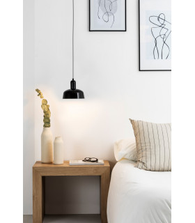 Tatawin Small Black Dome Pendant Lamp-2