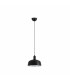 Tatawin Medium Black Dome Pendant Lamp-1