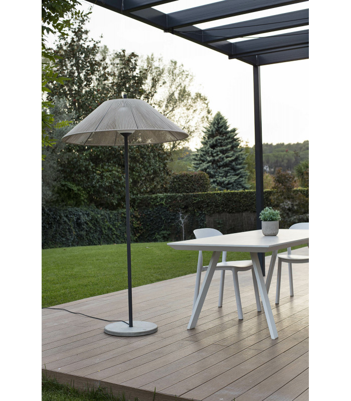 Saigon Out C100 Grey Beige Floor Lamp 2M IP65-2