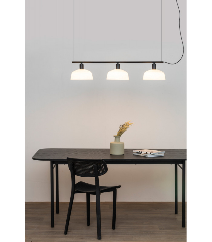 Tatawin Medium White Linear Bar Pendant Lamp-2