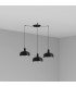 Tatawin Medium 3 Light Black Cluster Drop Pendant Lamp-1
