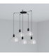 Tatawin Medium 5 Light White Cluster Drop Pendant Lamp-1