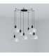 Tatawin Medium 7 Light White Cluster Drop Pendant Lamp-1
