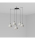 Venice 5 Light Stripes Cluster Drop Pendant Lamp-1
