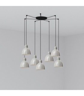 Venice 7 Light Stripes Pendant Lamp-1