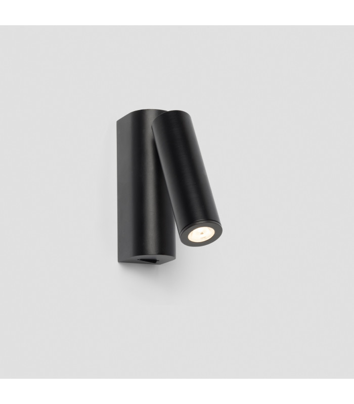 Rob Black Wall Lamp Reader 3W 3000K-2