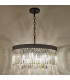 Celeus 6 Light Chandelier Anthracite & Crystal-4