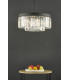 Celeus 6 Light Chandelier Anthracite & Crystal-6