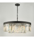 Celeus 8 Light Chandelier Anthracite & Crystal-5