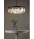 Celeus 8 Light Chandelier Anthracite & Crystal-6