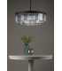 Celeus 8 Light Chandelier Anthracite & Crystal-7