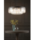 Celeus 8 Light Chandelier Anthracite & Crystal-8