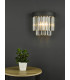Celeus 2 Light Wall Light Anthracite & Crystal-5