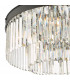 Celeus 6 Light Flush Ceiling Light Matt Anthracite & Crystal-3