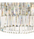 Celeus 6 Light Flush Ceiling Light Matt Anthracite & Crystal-4