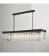 Celeus 6 Light Bar Pendant Ceiling Light Anthracite & Crystal-7