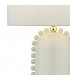 Dolce Table Lamp White Ceramic With Shade-3