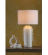 Dolce Table Lamp White Ceramic With Shade-6