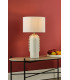 Dolce Table Lamp White Ceramic With Shade-8