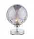 Esben Table Lamp Polished Chrome Smoked Dimpled 150mm Glass-1