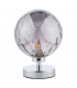 Esben Table Lamp Polished Chrome Smoked Dimpled 150mm Glass-2
