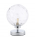Esben Table Lamp Polished Chrome Clear Dimpled 150mm Glass-1