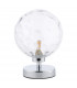 Esben Table Lamp Polished Chrome Clear Dimpled 150mm Glass-2