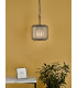 Naeva Pendant Ceiling Light Satin Black & Crystal-5