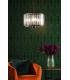 Naeva 3 Light Pendant Ceiling Light Satin Black Crystal-5