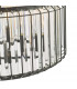 Naeva 4 Light Pendant Ceiling Light Satin Black Crystal-4