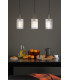 Nikolas Pendant Ceiling Light Natural Solid Brass Ribbed Cylinder Glass-6