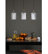 Nikolas Pendant Ceiling Light Natural Solid Brass Ribbed Cylinder Glass-7