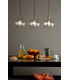 Nikolas Pendant Ceiling Light Natural Solid Brass Round Clear Glass-8