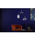 Nikolas Pendant Ceiling Light Polished Nickel Ribbed Cylinder Glass-6