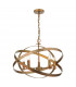 Nitya 5 Light Pendant Ceiling Light Mottled Copper-1